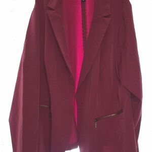 Elegant Maroon Blazer for Women